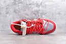 DUNK LOW OFF-WHITE GREY RED