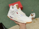 AIR JORDAN 4 RETRO LEVI´S - WHITE